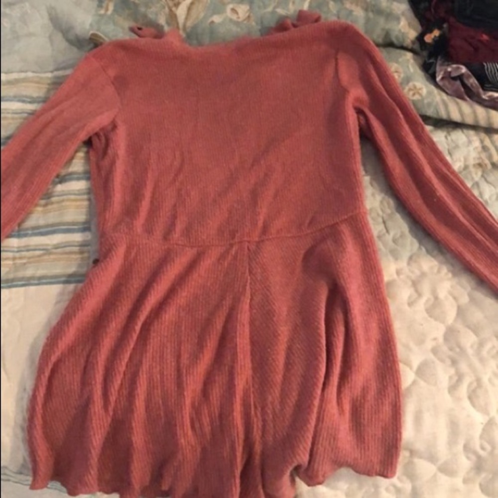 Urban Outfitters Super soft Coral Romper